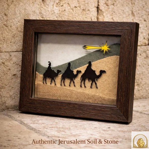 The Magi - Holy Land Sand Art Frame