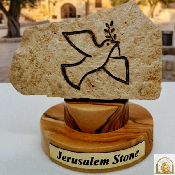 The Holy Dove - Natural stone