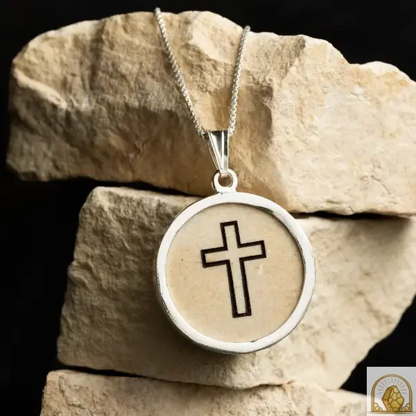 Latin Cross - Sterling Silver 925 Necklace
