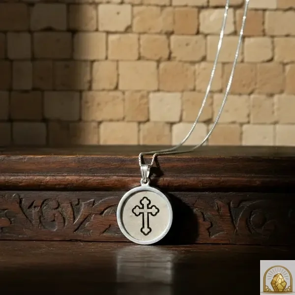 Orthodox Cross - Sterling Silver 925 Necklace