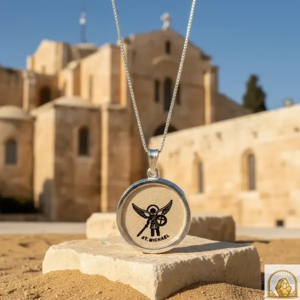 St. Michael - Sterling Silver 925 Necklace - Image 3