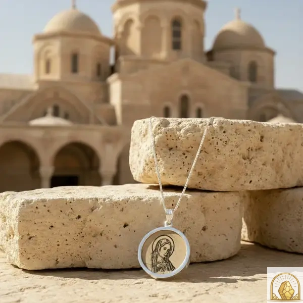 Virgin Mary - Sterling Silver 925 Necklace
