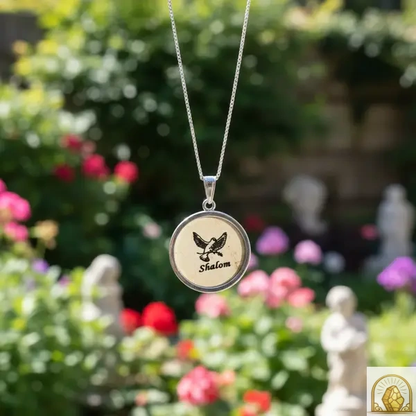 Shalom - Sterling Silver 925 Necklace
