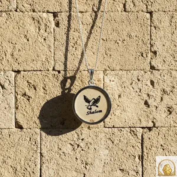 Shalom - Sterling Silver 925 Necklace - Image 2
